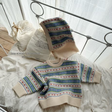 melikey/95. vintage indie knit XS-XL