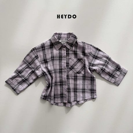 heydo/22. fade check shirt JS-JL