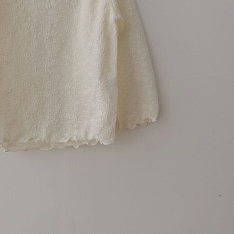 aladin/1. lace rayerd T-shirt XS-2XL