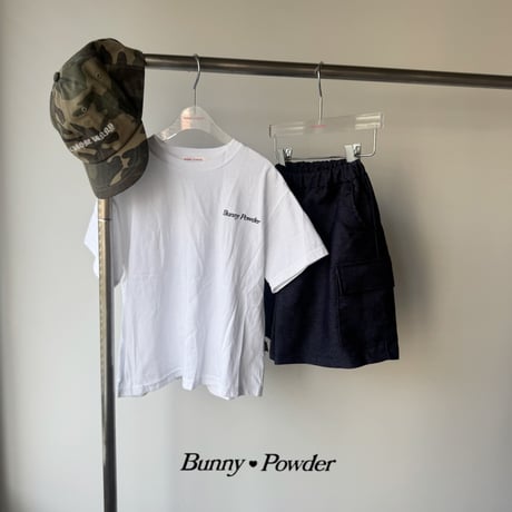 bunnypowder/215. denim cargo bermuda pants 2XL-4XL