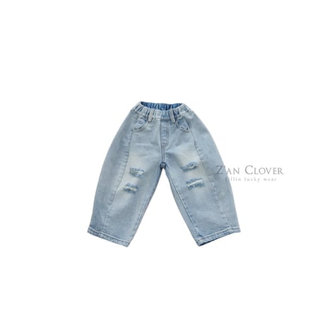 zanclover/21. D line damage denim pants 3-11