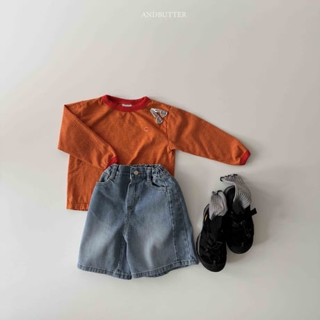 andbutter/67. Jelly Trim Tee JS-JM