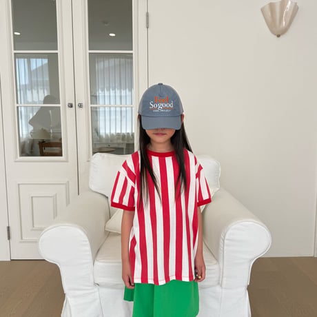 owa/67. stripe T-shirt S-XL