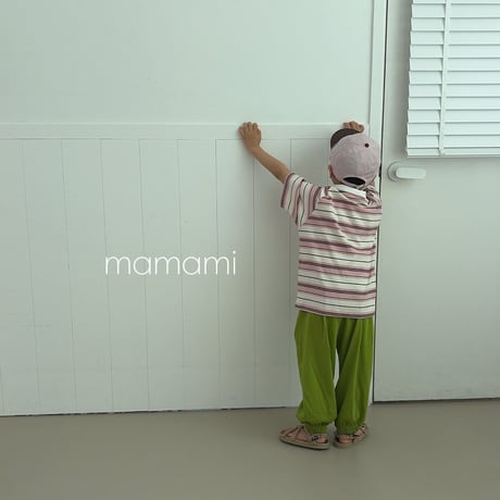 mamami/45. day day collar T-shirt JS-JL