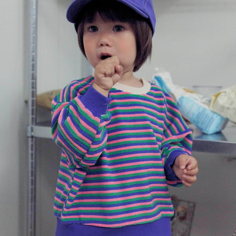 tinyhiker/2. suke terry man-to-man XS-XL