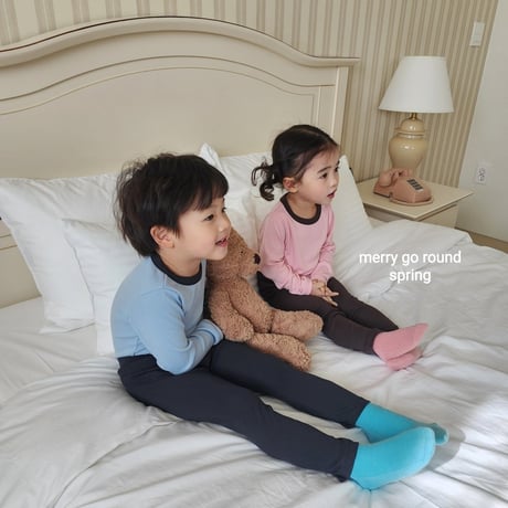 merrygoround/41. two color set inner wear XS-2XL