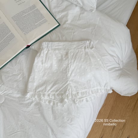 ninibello/95. letter lace pants XS-XL