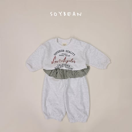 soybean/133. checks jogger pants JS-JM