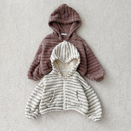 urbanrabbit/65. Chou Cream Hooded Jacket JS-JM