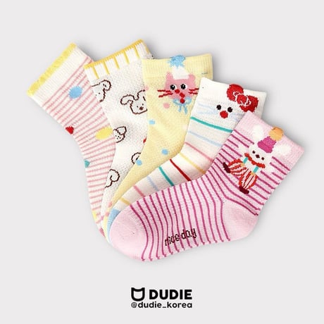 dudie/5. circus rabbit five set S(110-130)-XL(200-230)