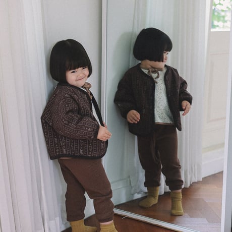 onu/7. slim golgi pants BABY(12M)-XL(6-7Y)