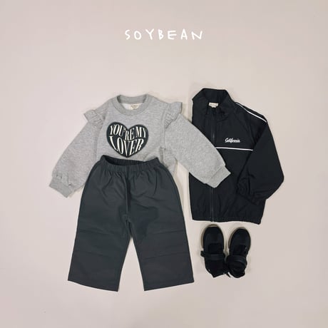 soybean/130. lover fril man-to-man XS-XL