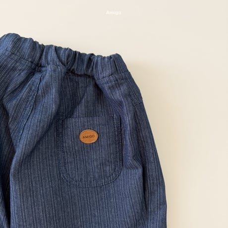 amigo/5. 7bu herringbon denim XS-XL