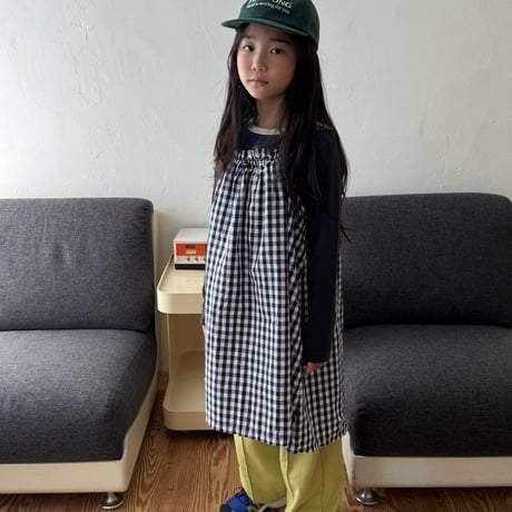 amore/26. check one-piece XS-XL