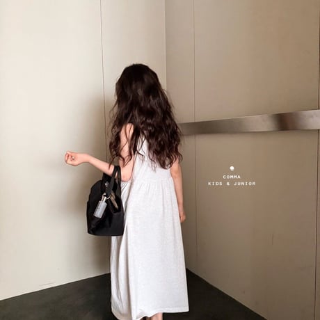 comma/221. two color long one-piece 140-150