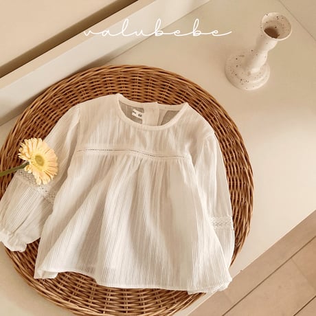 valubebe/80. pure lace blouse 6M-S