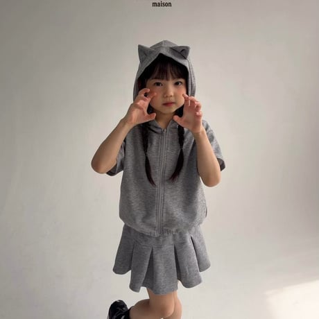 saintdoll/164. catcat hood zipup S-XL