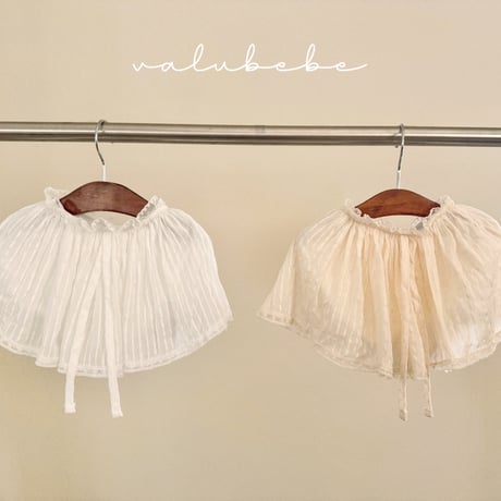 valubebe/80. lace skirt bloomer 6M-18M