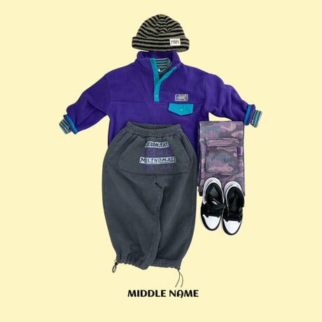 middlename/41. color patch anorak S-XL