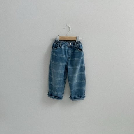 digreen/37. Check denim S-2XL