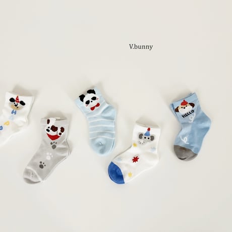 vbunny/6. socks set S(130-150)-L(180-210)