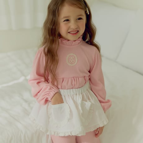ueo/39. cherry fril set S-XL
