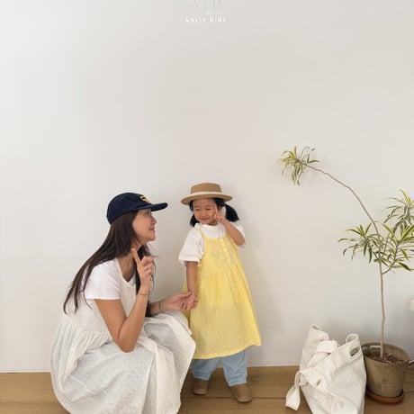 lovin/22. dobi shirring one-piece ADULT