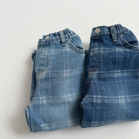 digreen/37. Check denim S-2XL