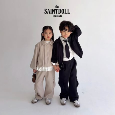saintdoll/126. pin tuck blouson S-L