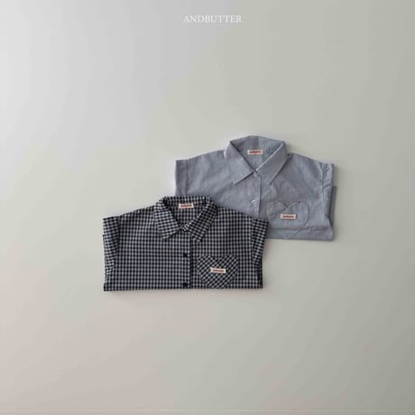 andbutter/55. Bonbon Heart Shirt JS-JM