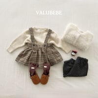 valubebe/83. check pleated skirt 6M-S
