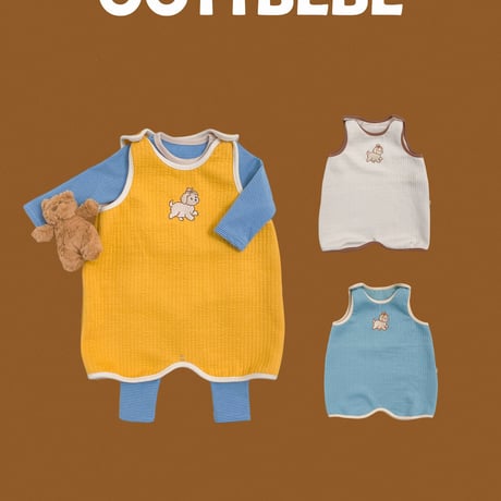oottbebe/12. monsil sleeping vest S(1-2Y)-L(5-7Y)