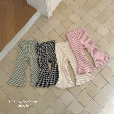 ninibello/3. Toffee Bebe Boots Cut Pants? 12M-18M