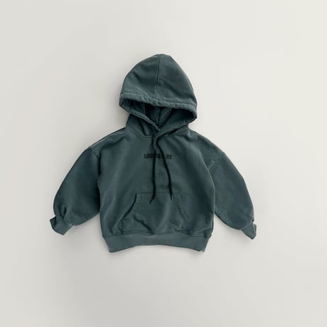 fromi/39. pigment embo embroidery hood S-XL