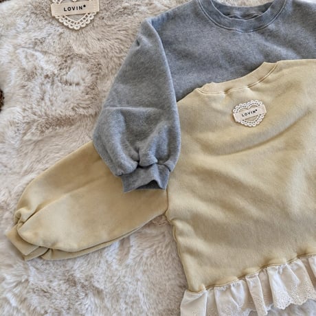lovin/16. lace fril man-to-man 1-11