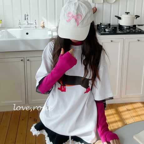loverosie/66. warmer tee hood ADULT