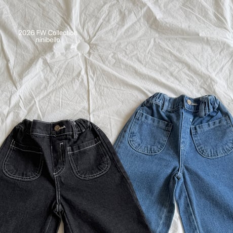 ninibello/71. Penny Pocket Denim Pants 2XL