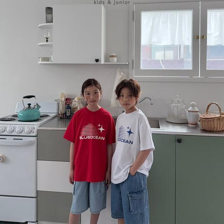 owen/74. blue ocean half t T-shirt JS-JXL