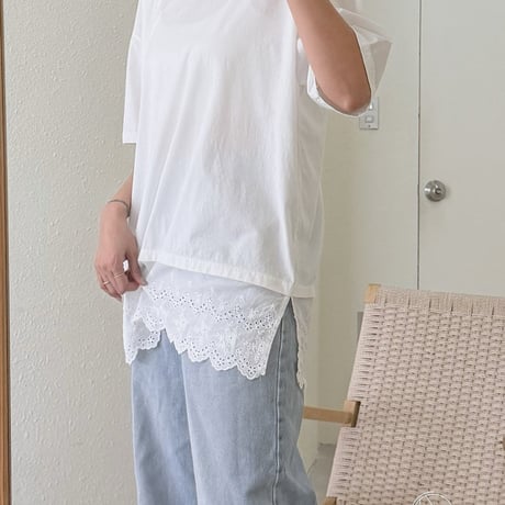 lovin/20. angel lace T-shirt ADULT