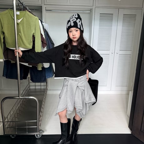 comma/78. buldle pants skirt 160-170