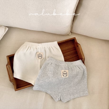 valubebe/7. cropple waffle pants 6M-S
