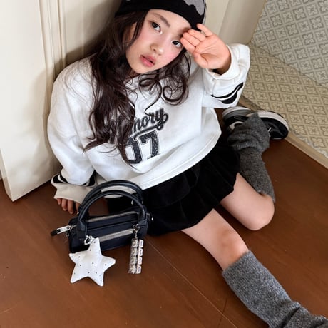 comma/46. 7 section boxy T-shirt 110-130