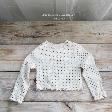 melikey/24. rucy fril T-shirt JS-JM