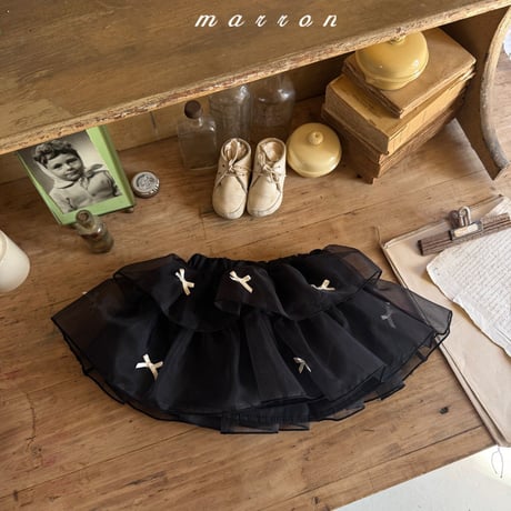 marron/24. ribbon kangkang skirt XS-L