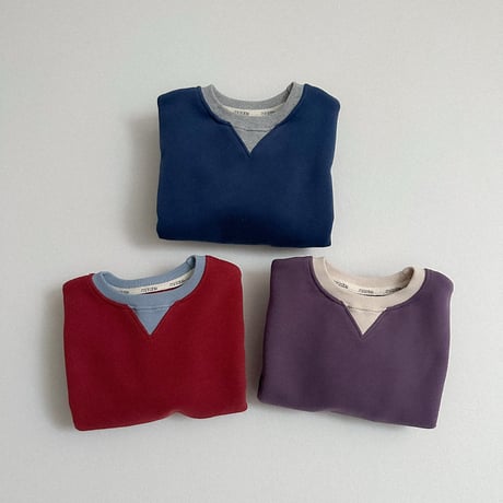 minirobe/40. Two-Tone Sweatshirt S-XL
