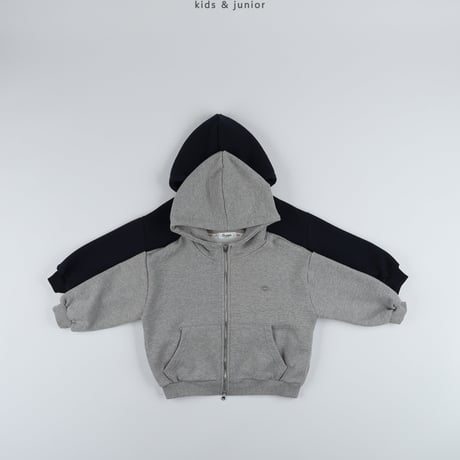 owen/30. two way boxy hood zipup JS-JXL
