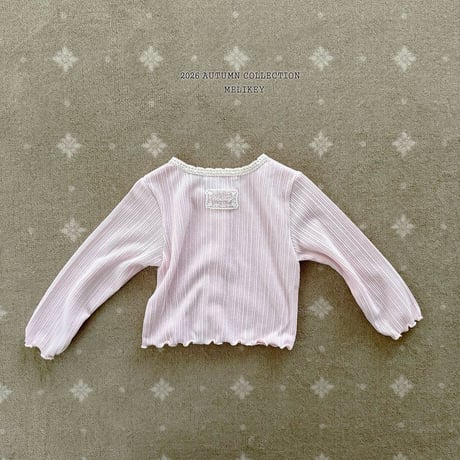 melikey/34. natural less cardigan JS-JM