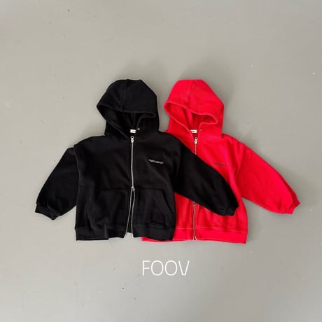foov/45. waffle zipup S-XL