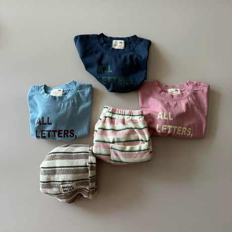 bonbonbutik/2. letter T-shirt JS-JM