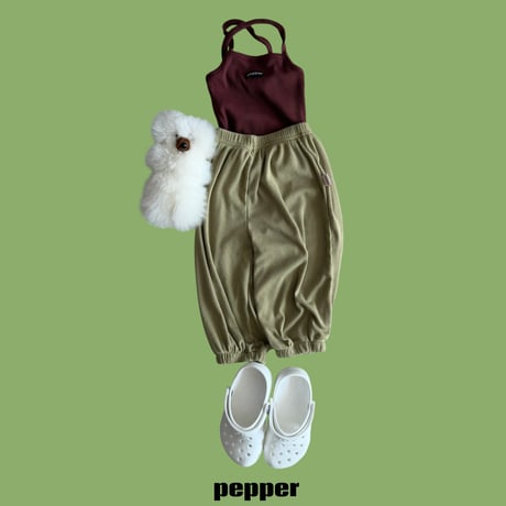 pepper/52. olive P jogger XS-XL